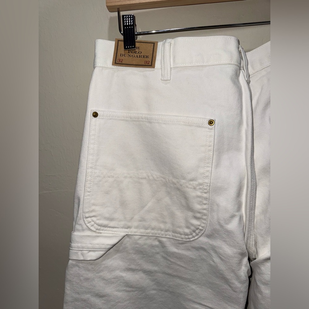Polo by Ralph Lauren Men's Cream Straight Jeans - Picture 6 of 6